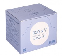 Фото Игла инъекционная "Mesolife" 33G (0,20х4 мм) 100шт/уп.,5000шт/кор., Wenzhou Beipu 