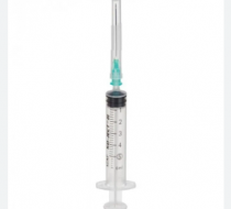 Фото Шприц инъекционный трехкомпонентный КДМ KD-Ject III 5 мл, 21G, Германия