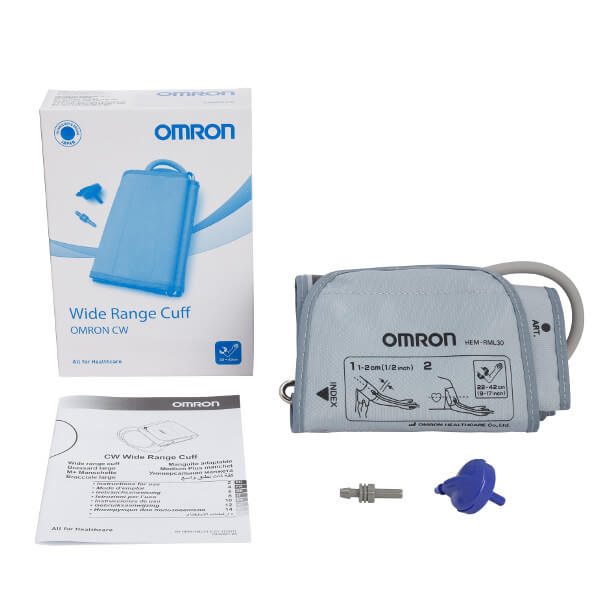 Фото Манжета для измерителей артериального давления и частоты пульса OMRON CW Wide Range Cuff универсальная (22-42 см)