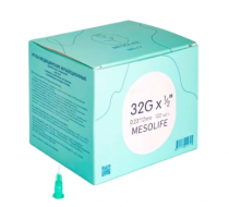 Фото Игла инъекционная "Mesolife" 32G (0,23 х 12мм) 100шт/уп.,5000шт/кор., Berpu Medical