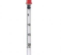 Фото Шприц 3-х компонентный U40 инсулиновый 1 мл, с иглой 29G x 1/2"(0,32*12,7мм) 100шт/уп.,2000шт/кор.,Chirana