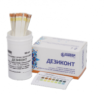 Фото Полоски индикаторные "Дезиконт-Хим-Новодез-Актив" (50шт/уп.) 