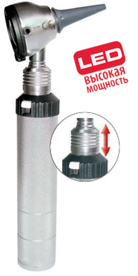Фото Отоскоп KaWe Евролайт ФО 30 LED 3,5 В высокой мощности (фиброоптический)