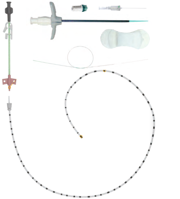 Фото Набор для центральной венозной катетеризации, вариант исполнения: Lifecath CT PICC Easy