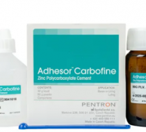 Фото Цемент цинкополикарбоксилантный "Adhesor Carbofine" (80 гр.+40 мл.)