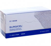 Фото Материал хирургический гемостатический рассасывающийся "Surgicel" 10,2см x 20см (10шт/уп.)