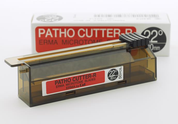 Фото Лезвия микротомные одноразовые "Patho Cutter R 22⁰" 80х8х0,25 мм (50шт/уп.)