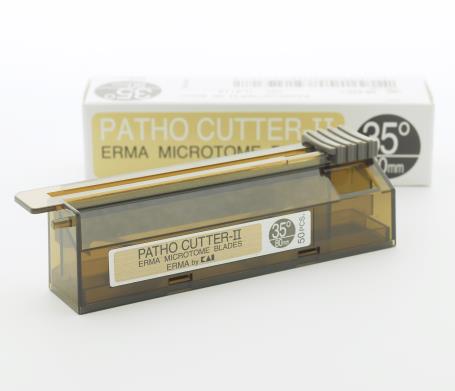 Фото Лезвия микротомные одноразовые "Patho Cutter II 35⁰" 80х8х0,25 мм (50шт/уп.)