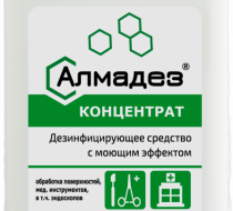 Фото Средство дезинфицирующее Алмадез-Концентрат 1л.(крышка) (шт.)