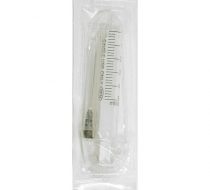 Фото Шприц 2-комп. одноразовый стерильный 5мл BD Discardit II с иглой 22G 0,7х40мм Luer Slip (100 шт./уп.)(ЧЗ)