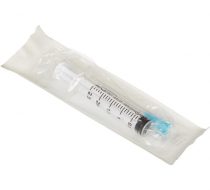 Фото Шприц одноразовый стерильный Vogt Medical 10(12)мл с приложенной иглой 21G (0,8х40мм) Luer slip (100шт./уп./1600шт./кор.)(ЧЗ)