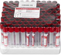 Фото Пробирка вакуумная APEXLAB без наполнителя 9 мл, 16x100мм, с 2-м отрывным кодом (100шт/уп; 1200шт/кор) (ЧЗ)