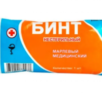 Фото Бинт мед. н/стер. инд.уп., 5м х 10см, пл.32, ВераМед (450шт/кор.)(ЧЗ)