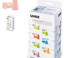 Фото Вкладыши (беруши) противошумные uvex Комфо-Фит, одноразовые, пурпурный; SNR 33dB (300 пар/уп)