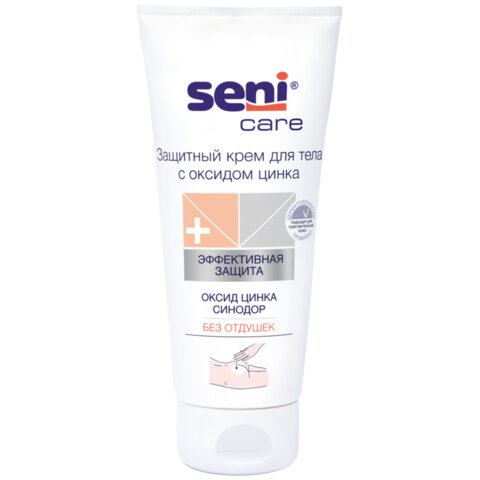 Фото Крем защитный  для тела с аргинином под товарным знаком "seni care" (200 мл) (1шт/уп.)